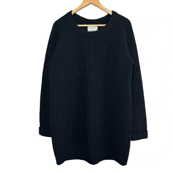 Emerson Fry Virgin Wool Chunky Knit Long Sweater - Picture 4 of 8